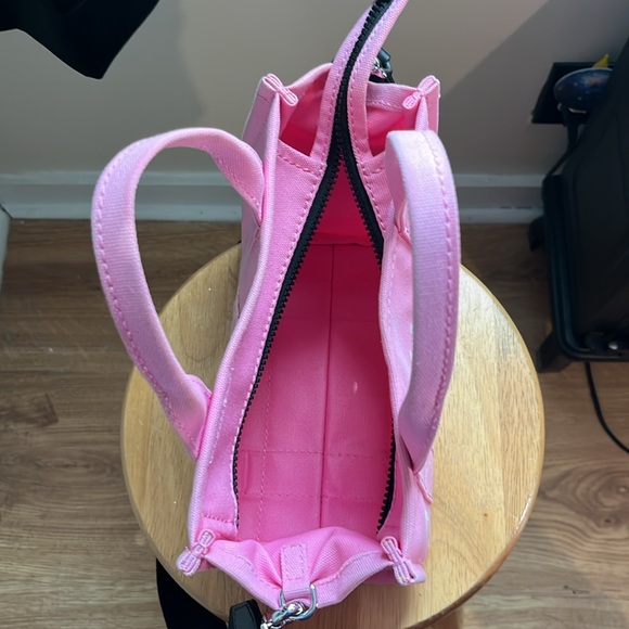Marc Jacobs Small Pink Tote Bag ( canvas ) - Picture 4 of 12